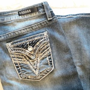 Vigoss Jeans Size 16/30 Slim Boot Cut